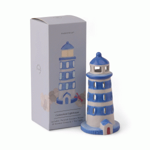 IN0028EU No 07 - Lighthouse Style Incense and Tea Light Holder